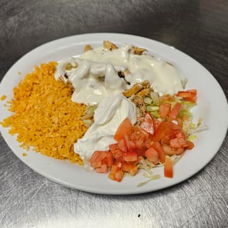 Lunch Pollo Con Crema