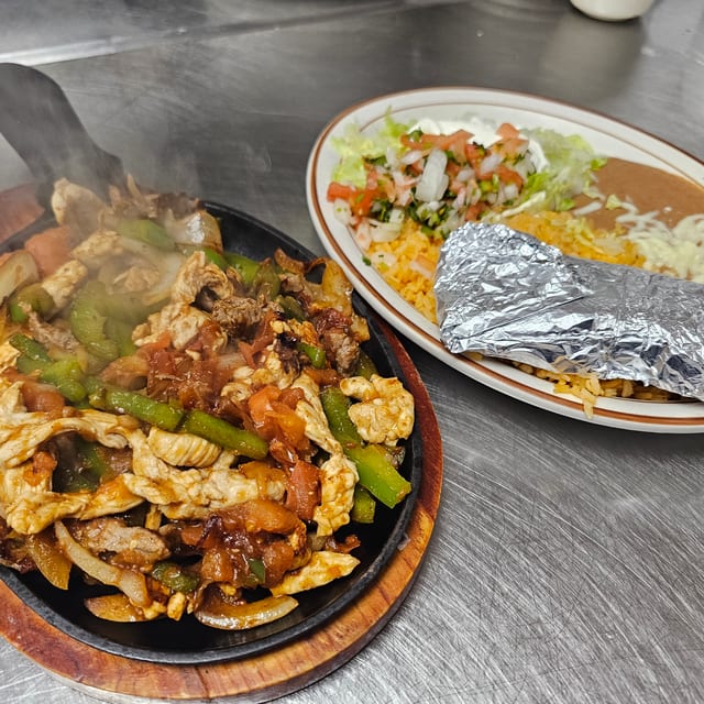 Lunch Fajitas.