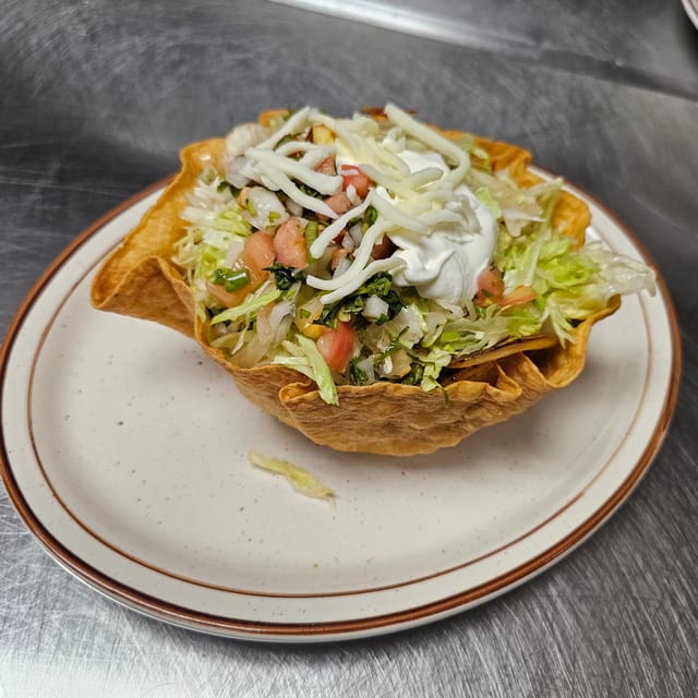 Taco Salad Fajita.