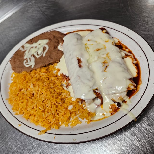 Enchiladas Cancun.