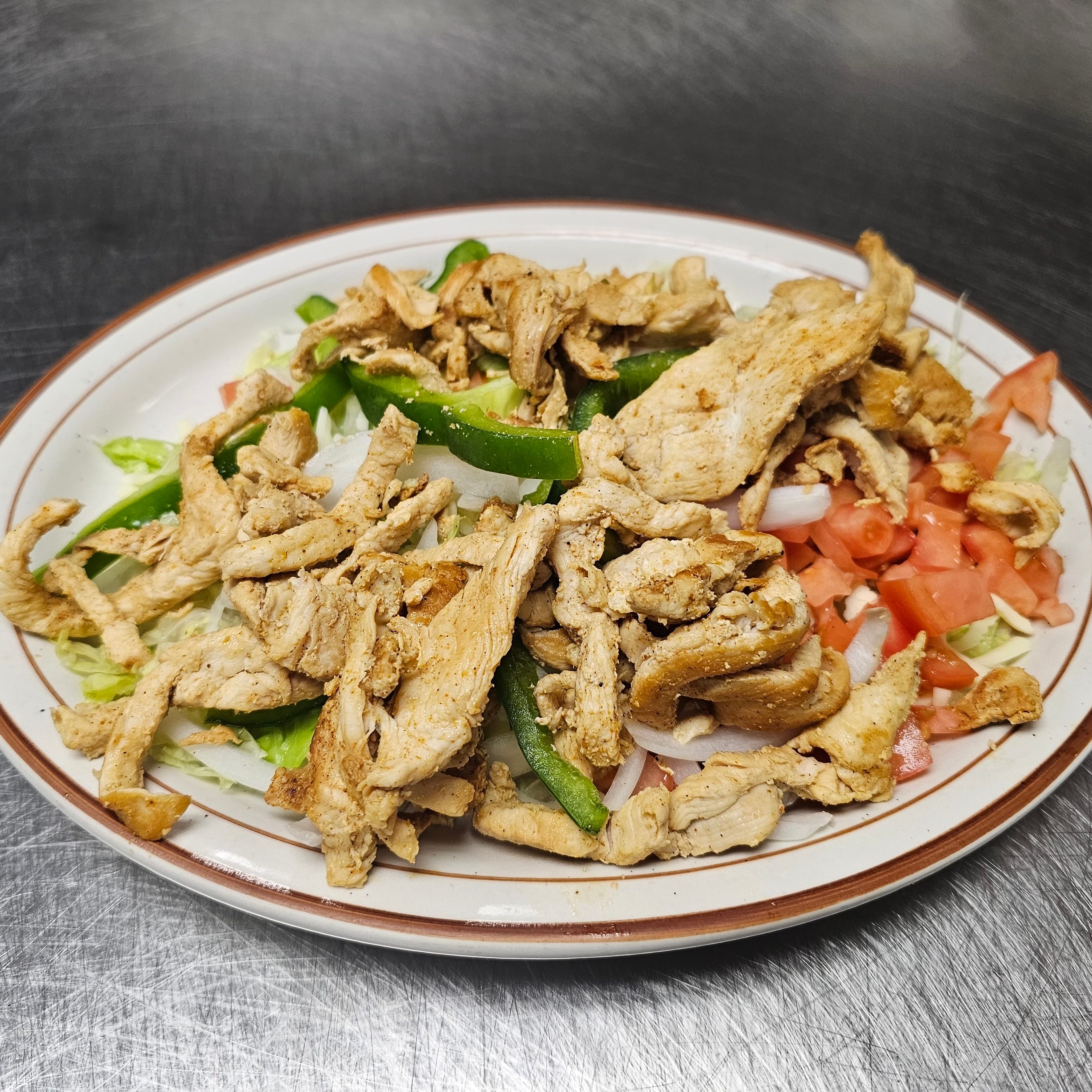 Grilled Chicken Tossed Salad.