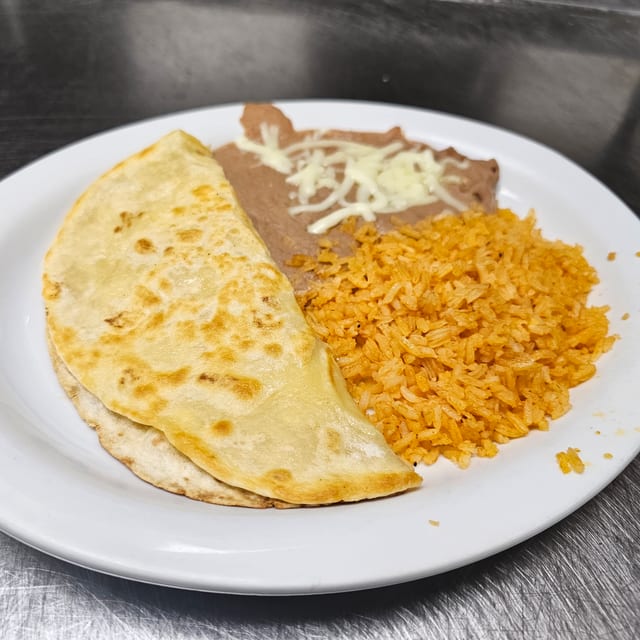 Quesadilla Lunch.