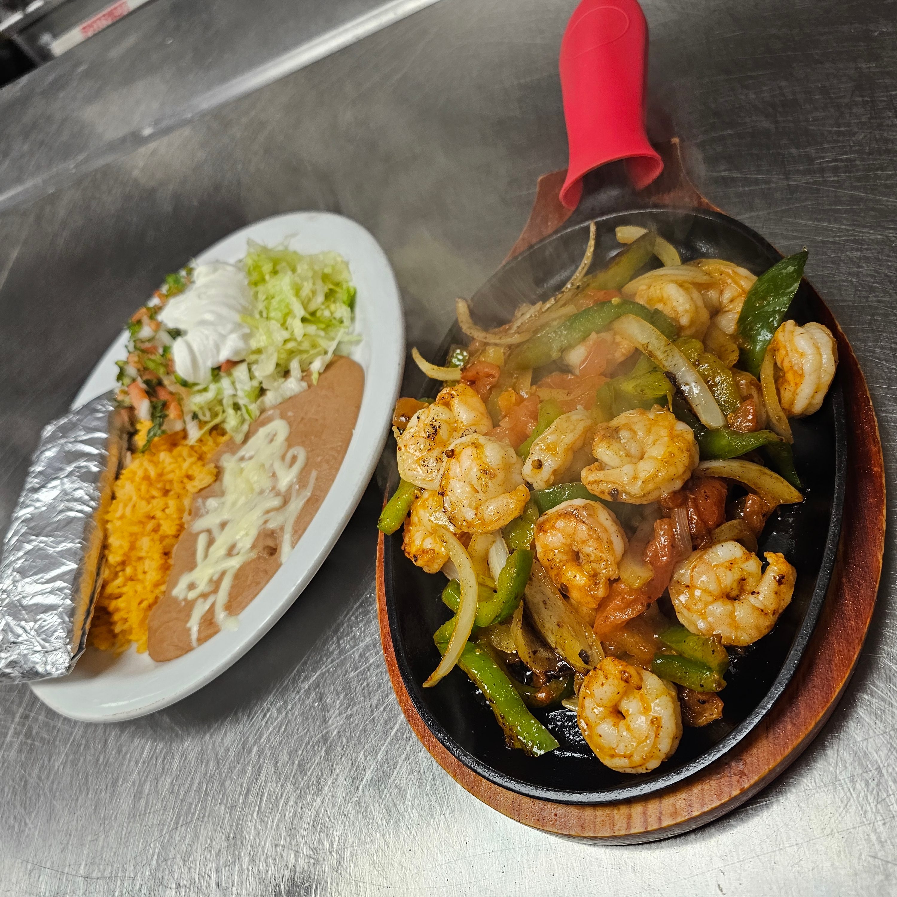 Fajita Shrimp.