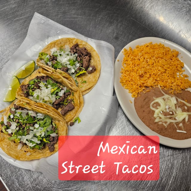Mexican Street Tacos Style.