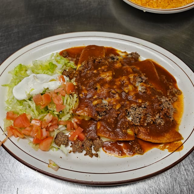 Enchiladas Rancheras.