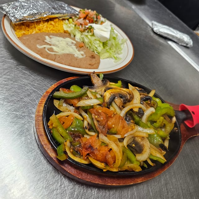 Fajita Mushroom and Veggies.