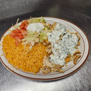 Lunch Pollo Con Cilantro