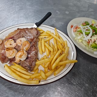 Steak and Shrimp