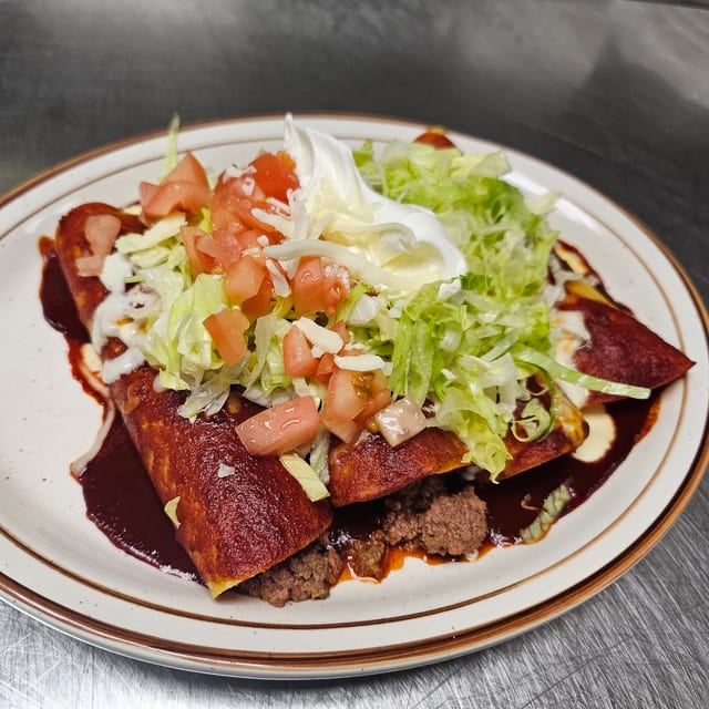 Enchiladas Poblanas.