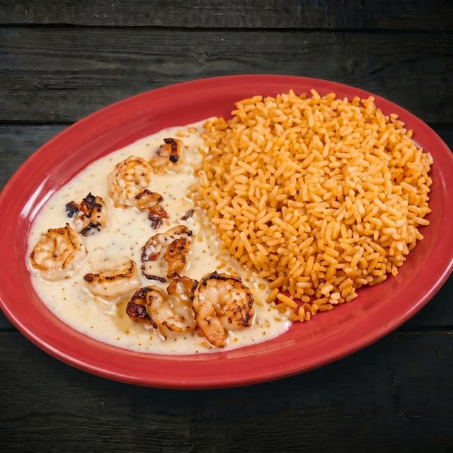 Arroz Con Camarones.