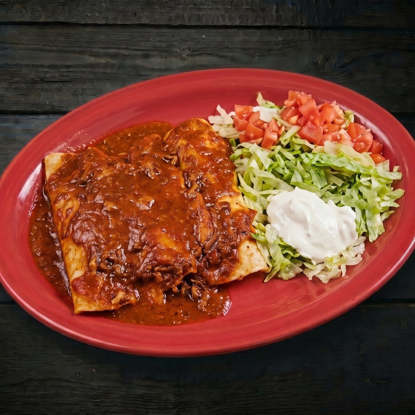Enchiladas Rancheras.