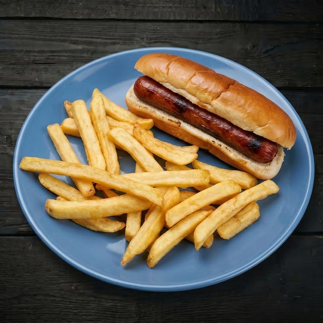 Kid's Hot Dog.
