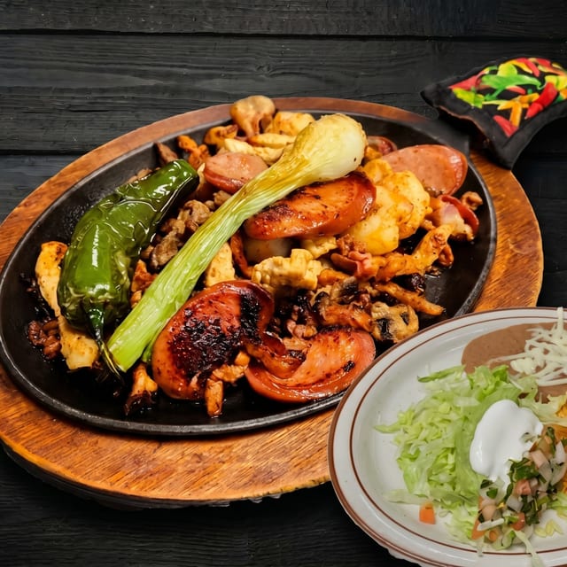 Fajita Discada Meat Lovers.