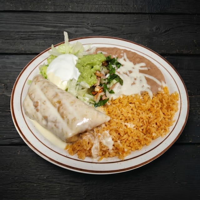Seafood Chimichanga.